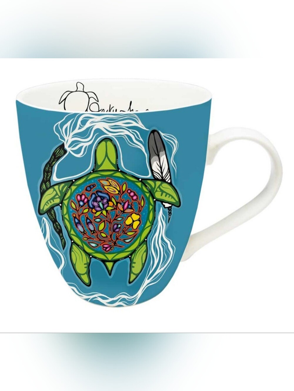 Indigenous Collection Turtle Mug - Picture 8 of 9
